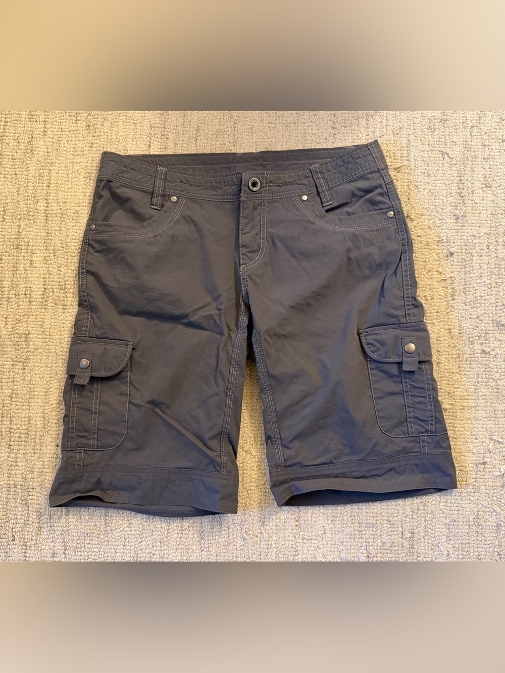 Kuhl Women’s Size 10 Gray Splash Cargo Shorts